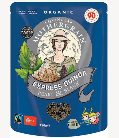 Organic & Gluten Free Express Quinoa White & Black | 1-2 Servings | Quinola Mothergrain | YG-011633-PD-016335
