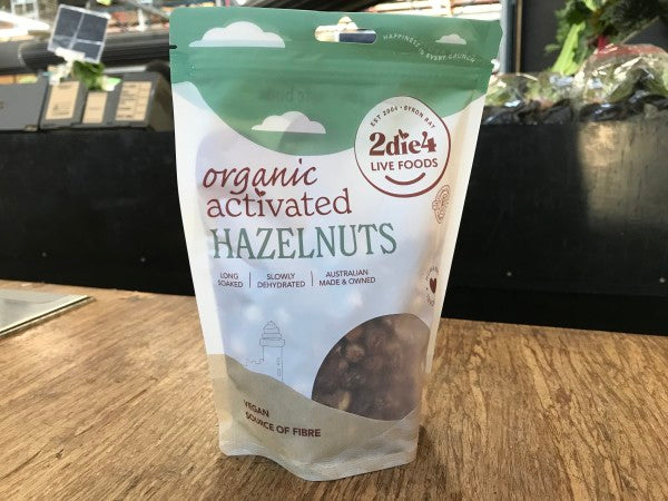 Activated Organic Hazelnuts | 300g Bag | 2 Die 4 Live Foods Byron Bay | YG-011004-RO-006698