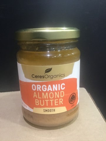 Organic Almond Butter | 220g | Ceres Organics | YG-000560-GFV-002171