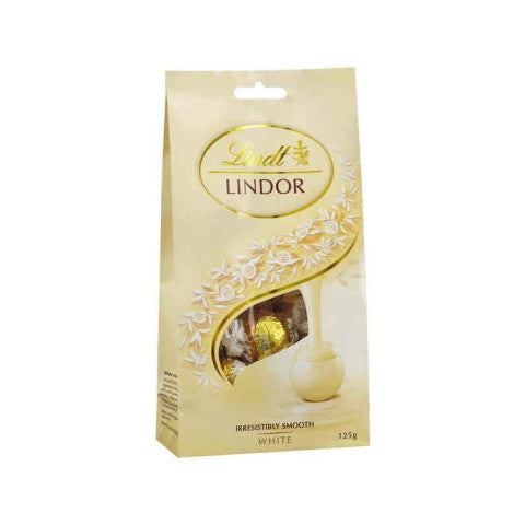 Lindor White Bag | 125g | Lindt | YG-011556-PD-016711