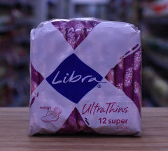 Ultra Thins Super With Wings | 12 Pads | Libra | YG-008775-PD-023898