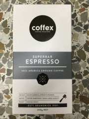 Superbar Espresso Ground Coffee | 250g | Coffex | YG-010328-PD-024076