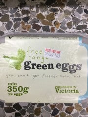 Free Range Eggs | 350g | Green Eggs | YG-009821-PD-052042