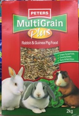 Multigrain Plus Rabbit & Guinea Pig Food | 2kg | Peters | YG-005709-PD-015106