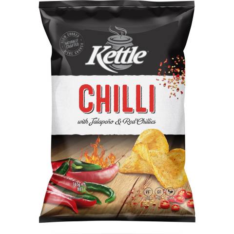 Kettle Chips Chilli 165gm | 165g | Kettle | YG-010585-PD-016482
