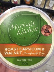 Roast Capsicum And Walnut Dip | 200g | Marisa's Kitchen | YG-012479-PD-018640
