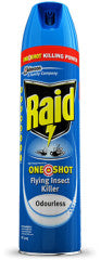 One Shot Flying Insect Killer Odourless | 320g | Raid | YG-005909-PD-062489