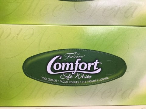 Tissues | 100 x 3ply Soft White | Finesse | YG-011706-PD-016245