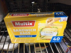 Sandwich Bags | 40 Pack 18 x 17 | Multix | YG-010452-PD-052810