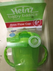 Free Flow Cup | Ages 6 Months Plus. Bpa Free | Heinz | YG-009495-PD-052038