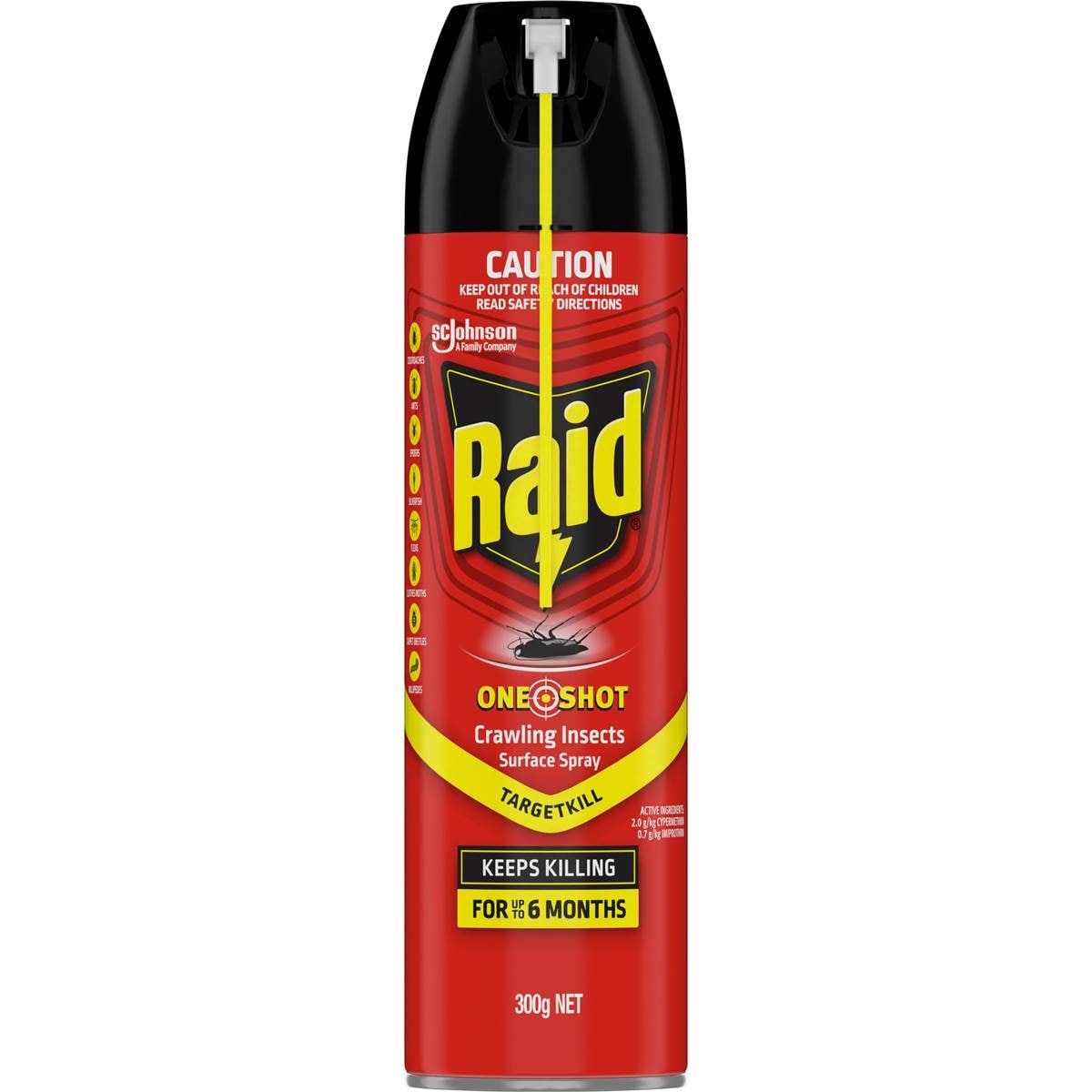 One Shot Crawling Insects Surface Spray Target Kill | Each | Raid | YG-113103-MC-980630