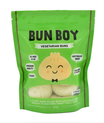 Vegetarian Sweet Chilli Buns | 6 Buns | Bun Boy | YG-011494-PD-016766
