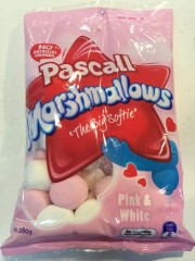 Marshmallows Pink & White | 280g | Pascall | YG-007445-PD-052336