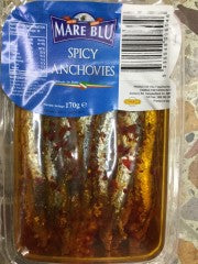 Spicy Anchovies | 170g | Mare Blu | YG-008154-PD-052931
