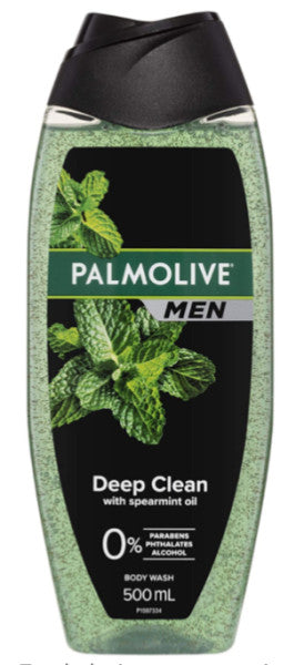 Men’s Deep Clean Shower Gel w/ Spearmint Oil