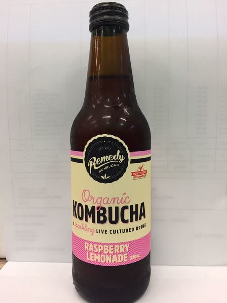 Raspberry Lemonade Kombucha 
