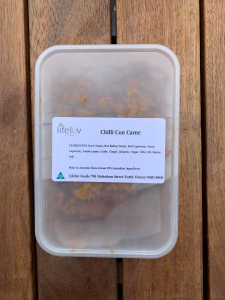 Chilli Con Carne (fresh or frozen)