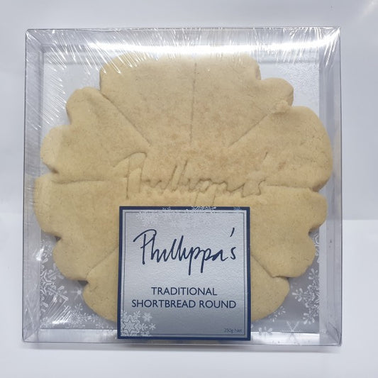 Traditional shortbread round