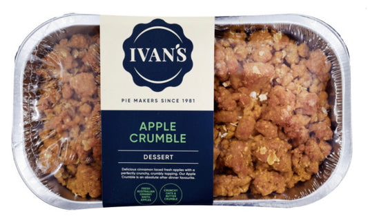 Apple crumble 