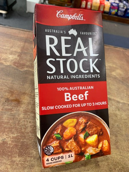 Real Beef stock