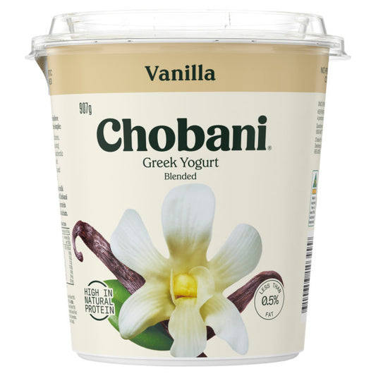 Chobani Greek Yogurt Vanilla 907g