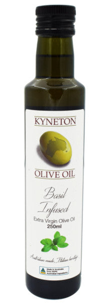 Basil Infused Extra Virgin Olive Oil 