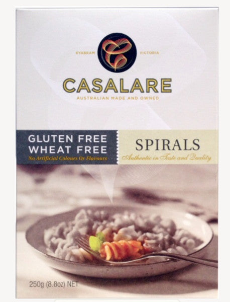 Gluten & Wheat Free Spirals