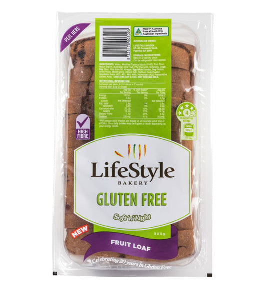 Gluten Free Soft ‘n’ Light Fruit Loaf