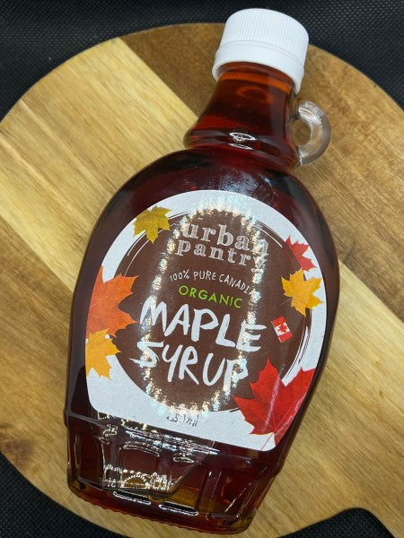 %100 pure Canadian Maple Syrup 