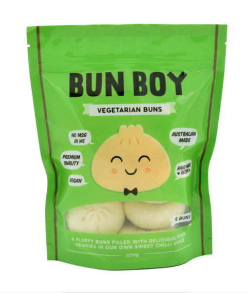 Vegetarian Sweet Chilli Buns