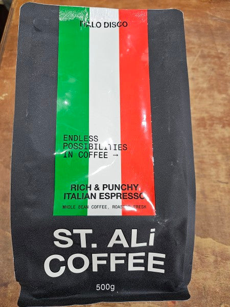 ST ALI  rich &punchy Italian espresso