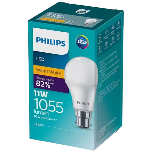 Philips LED Warm White 11W Bayonet Globe