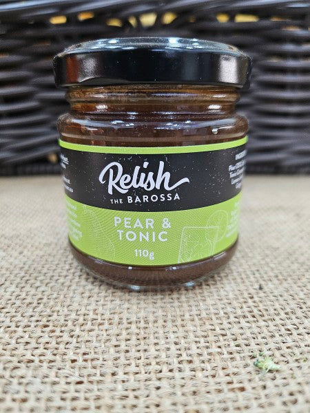 Pear and tonic relish