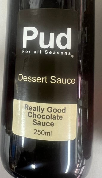 Dessert sauce chocolate 