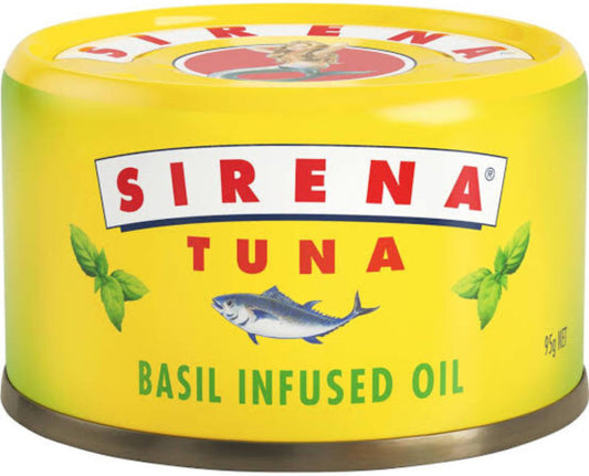 Tuna in Basil Infused Oil