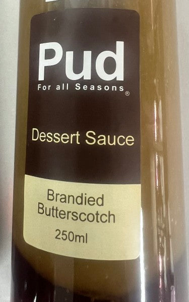 Dessert sauce brandied butterscotch
