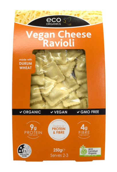 Organic Vegan Cheese Ravioli
