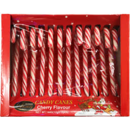 Vintage Luxury Candy Canes Cherry