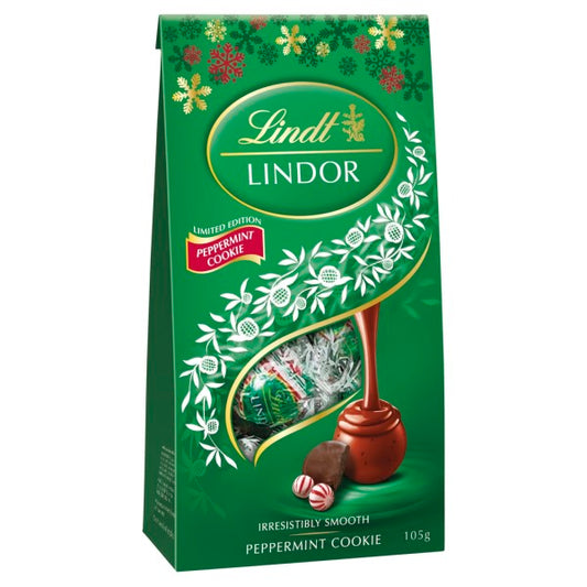 Lindor Peppermint Cookie Bag