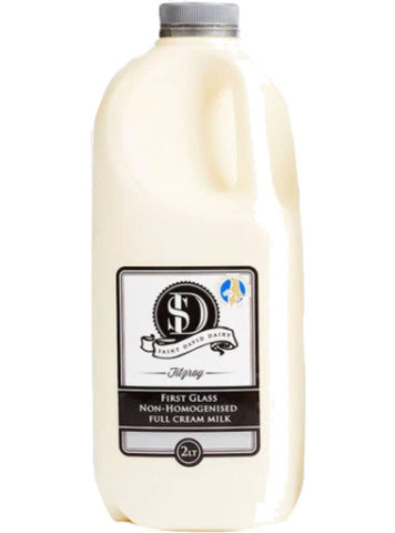 First Glass Non-Homogenised Full Cream Milk | 2l | St David Dairy | YG-WHI-772b | WH-005551