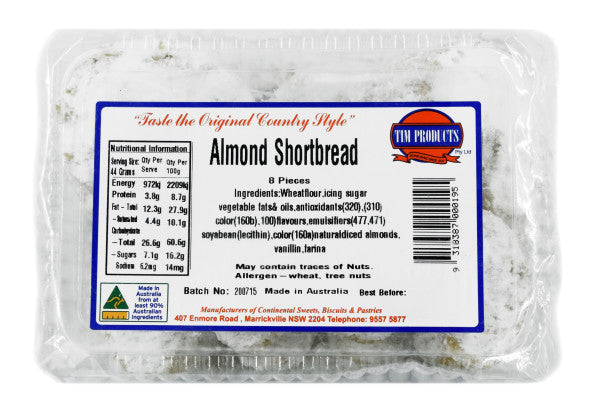 Almond Shortbread