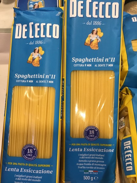 Spaghettini Pasta