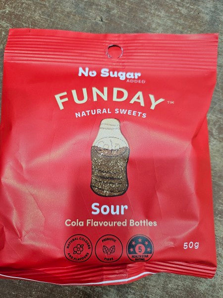 Sour cola gummies