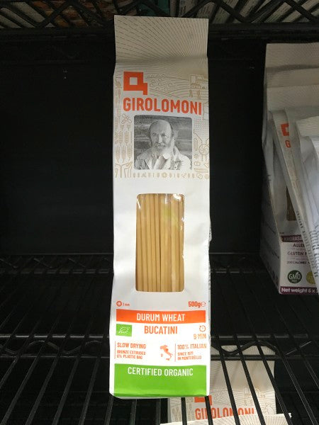  Organic Durum Wheat Semolina Bucatini  | 500g | Girolomoni | YG-RO3-188 | RO-022555