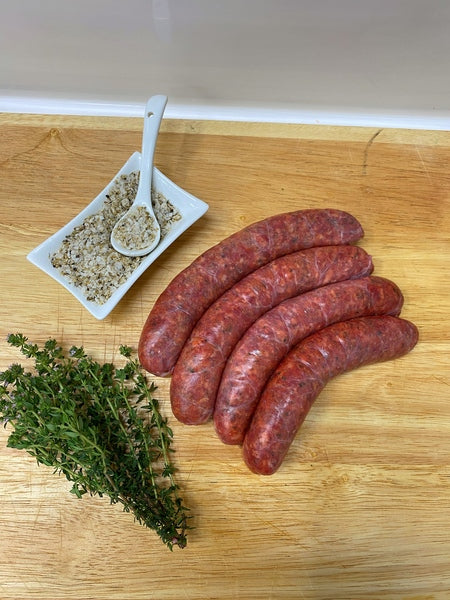 Traditional Italian Beef Sausages