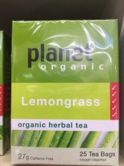 Planet Organic Tea Lemongrass | Each | YG-009870-PD-011054