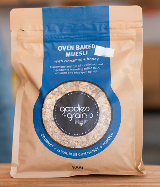 G &amp G Oven Baked Cin/hn Muesli | 100g | YG-009489-PD-011431