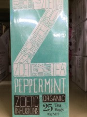 Zoetic Organic Tea Peppermint | Each | YG-009401-PD-011470