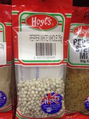 Hoyts Pepper Whte Whole | 10g | YG-008687-PD-020720
