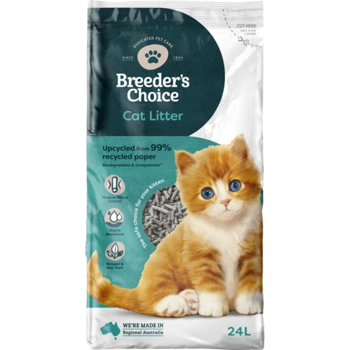 Breeder's Choice Cat Litter | 24 Litre | PD-382397 | PD-025341